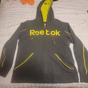 Reebok zip up hoodie